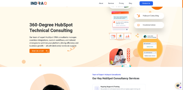 Indraq Technologies Hubspot Consulting